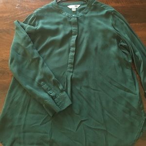 Forest Green Tunic top Women